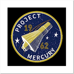 Project Mercury NASA Posters and Art